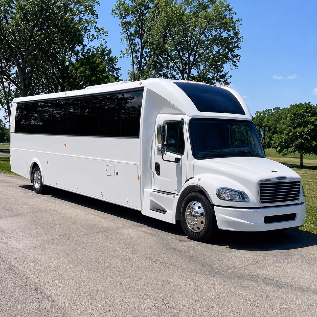 get a party bus to lansing lugnuts games at cooley law school stadium