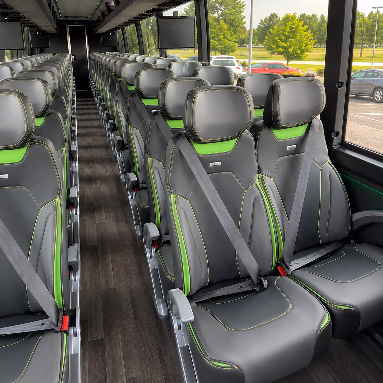 lansing concert transportation onboard seating