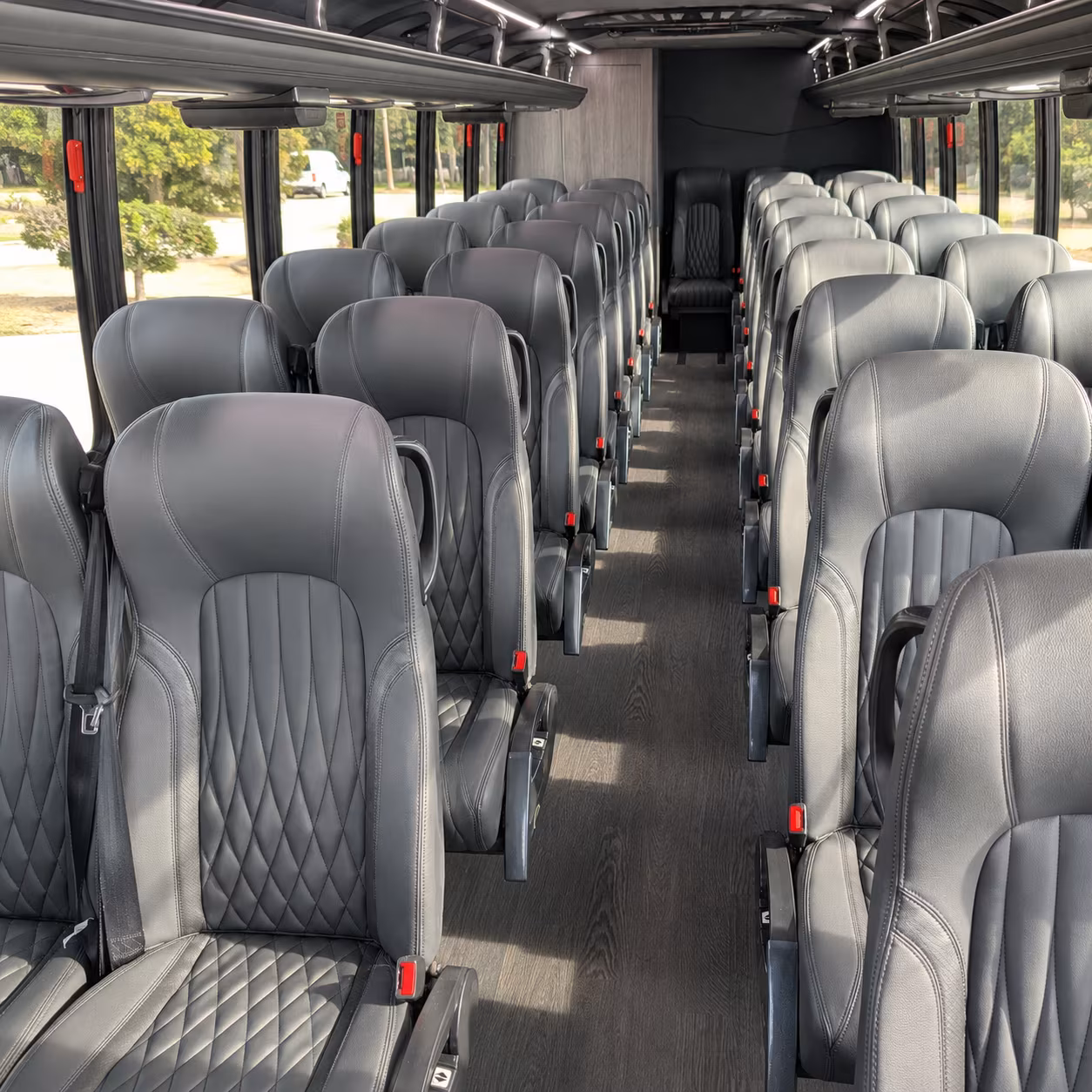 lansing corporate event transportation onboard seating